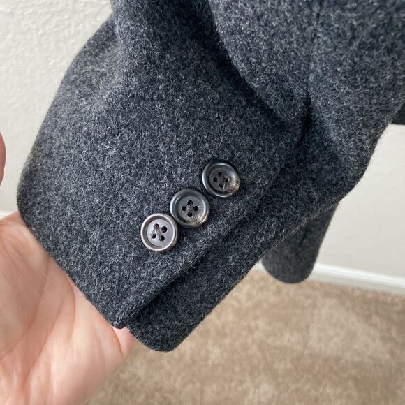 Vintage L.L Bean Wool Peacoat size XL - Picture 8 of 10